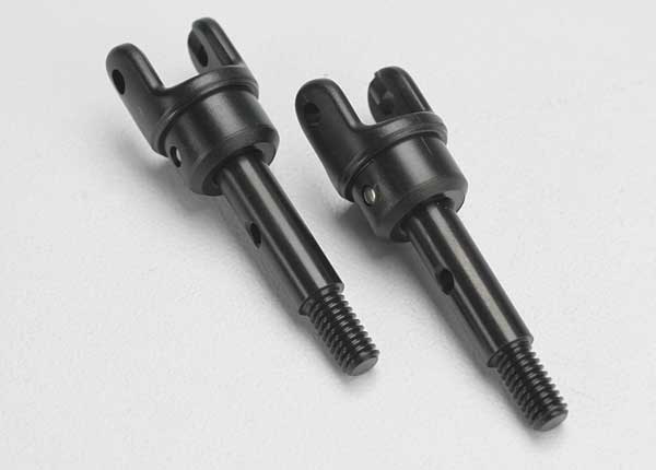 Traxxas 5553 Rear Stub Axle & Yokes Jato (2)