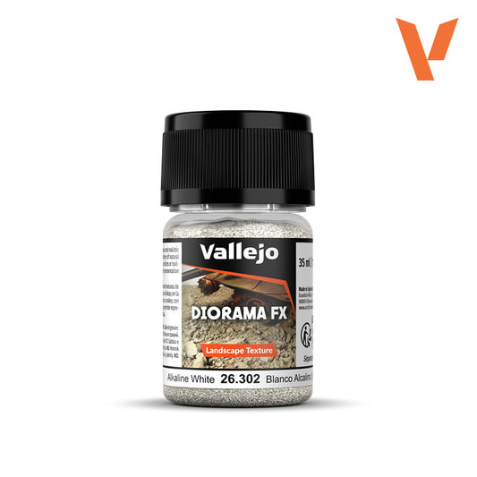 Vallejo Diorama FX Landscape Textures Alkaline White 1-2mm