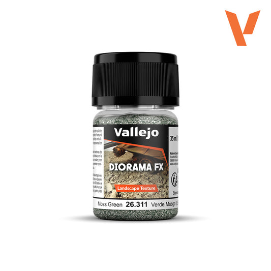 Vallejo Diorama FX Landscape Moss Green 0.5-2 mm