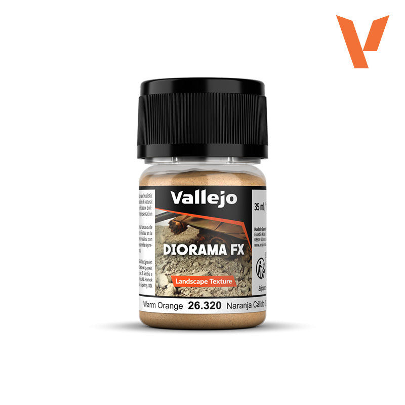 Vallejo Diorama FX Landscape Warm Orange 0.1-1 mm
