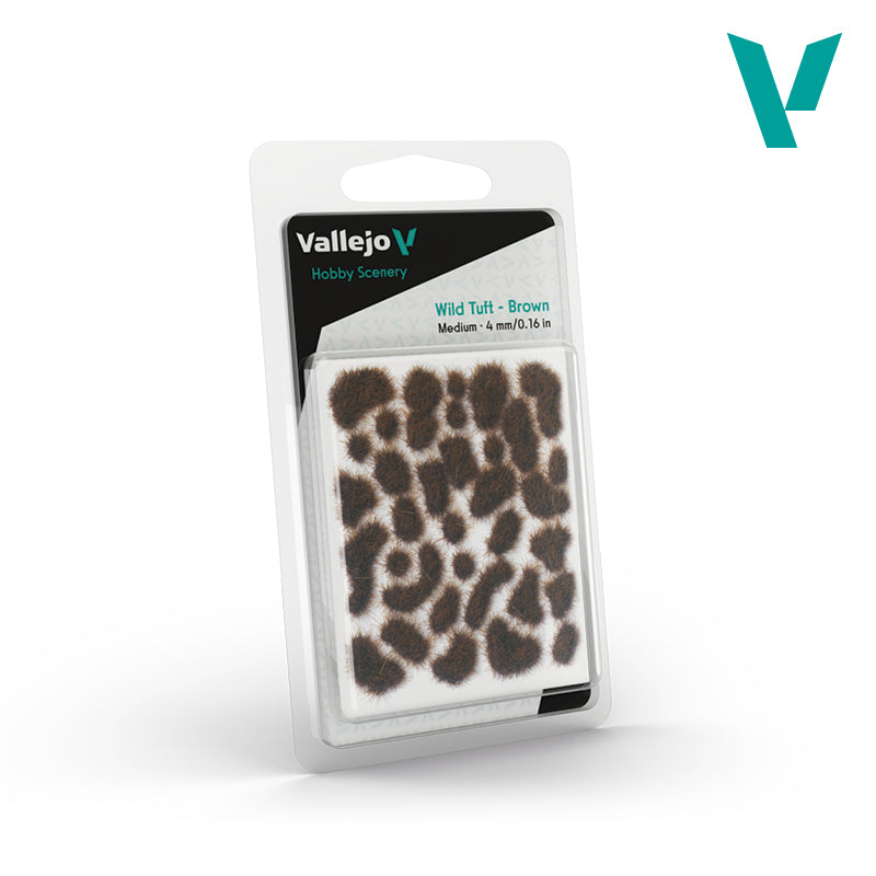 Vallejo Wild Tuft Brown Medium 4mm (35)