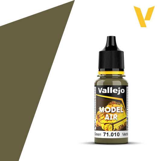 Vallejo Model Air Color 17ml Interior Green