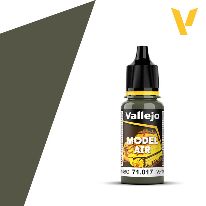Vallejo Model Air Color 17ml Russian Green 4BO