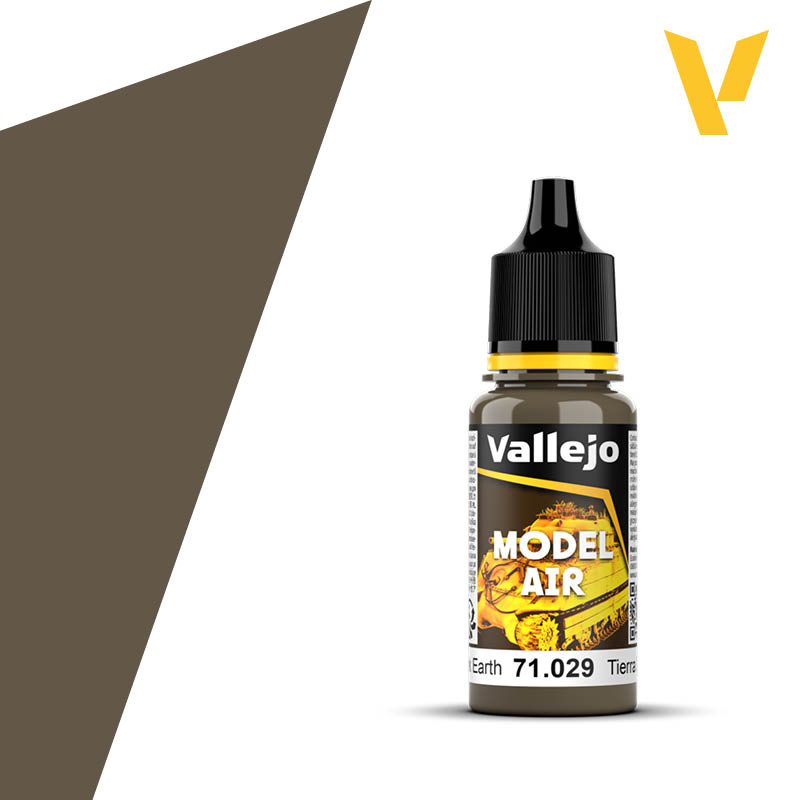 Vallejo Model Air Color 17ml Dark Earth