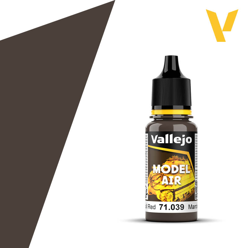 Vallejo Model Air Color 17ml Hull Red