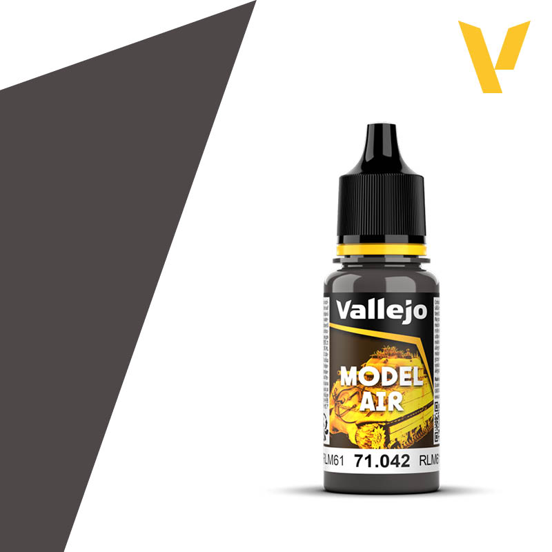 Vallejo Model Air Color 17ml Dark Brown RLM61
