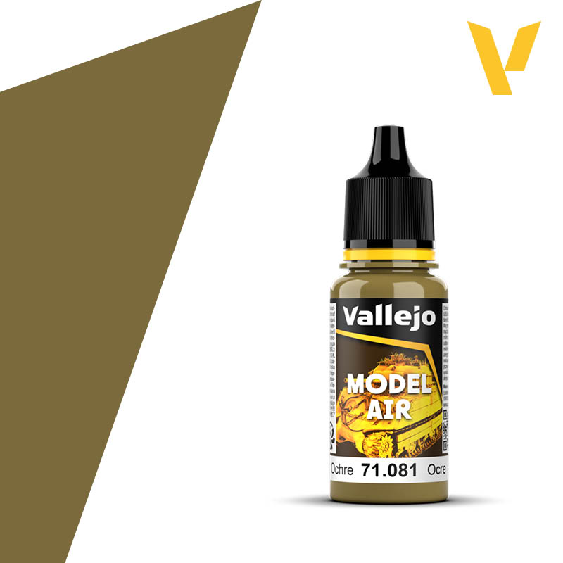 Vallejo Model Air Color 17ml Ochre