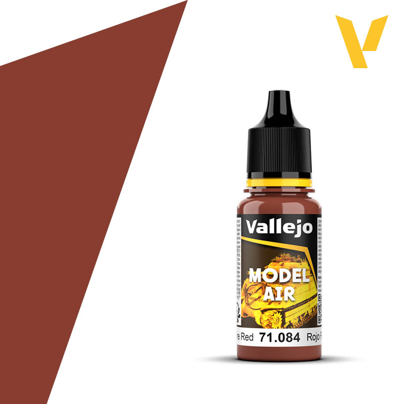 Vallejo Model Air Color 17ml Fire Red