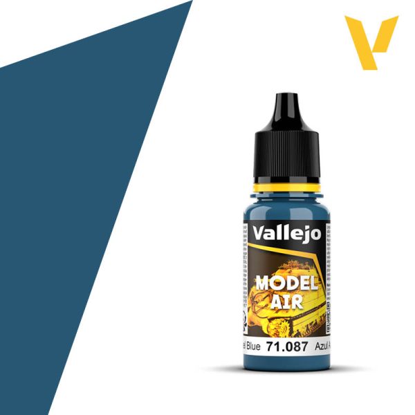 Vallejo Model Air Color 17ml Steel Blue