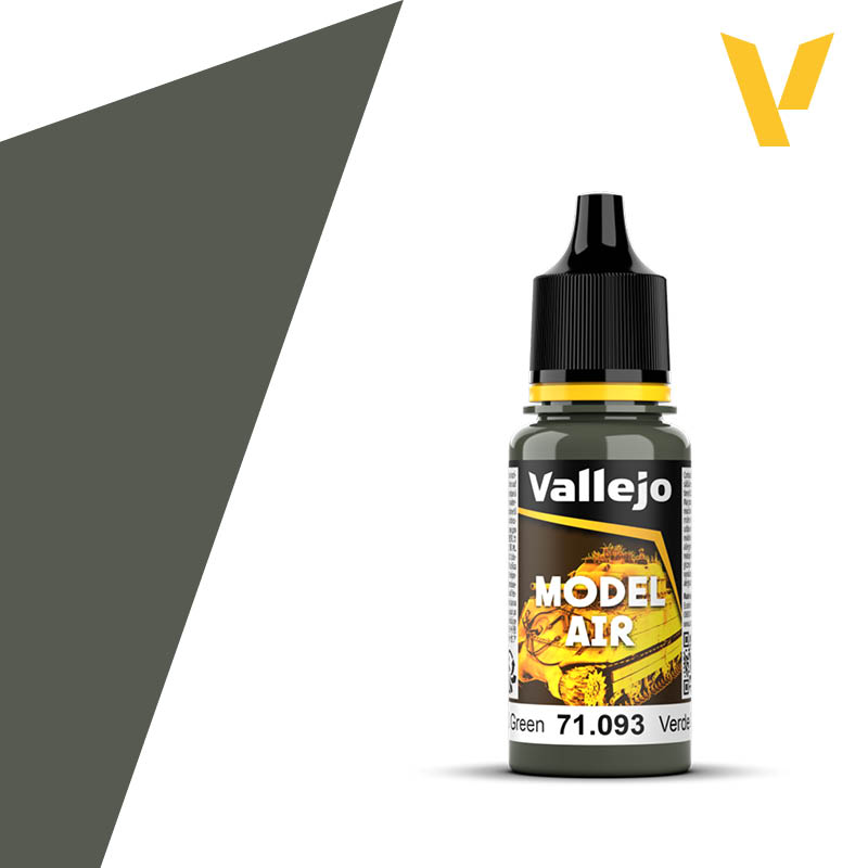 Vallejo Model Air Color 17ml NATO Green