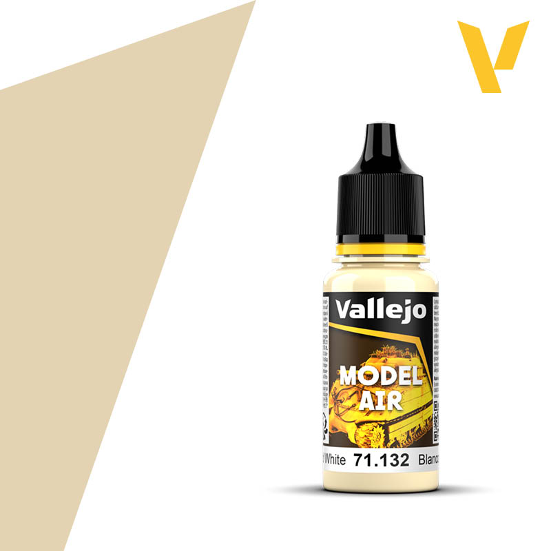 Vallejo Model Air Color 17ml Aged White