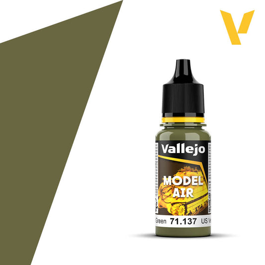 Vallejo Model Air Color 17ml US Light Green