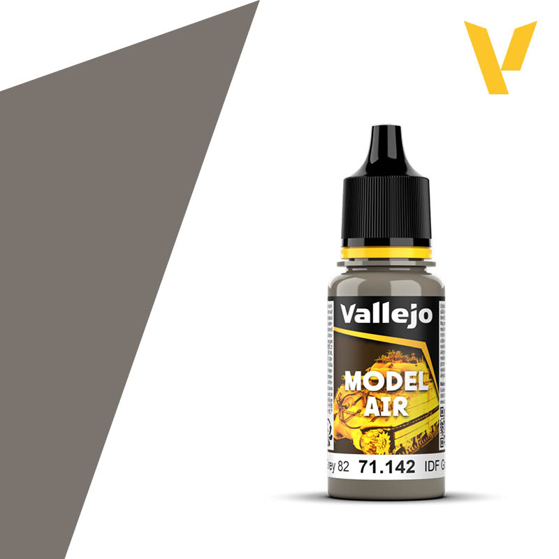 Vallejo Model Air Color 17ml IDF Sinai Grey 82