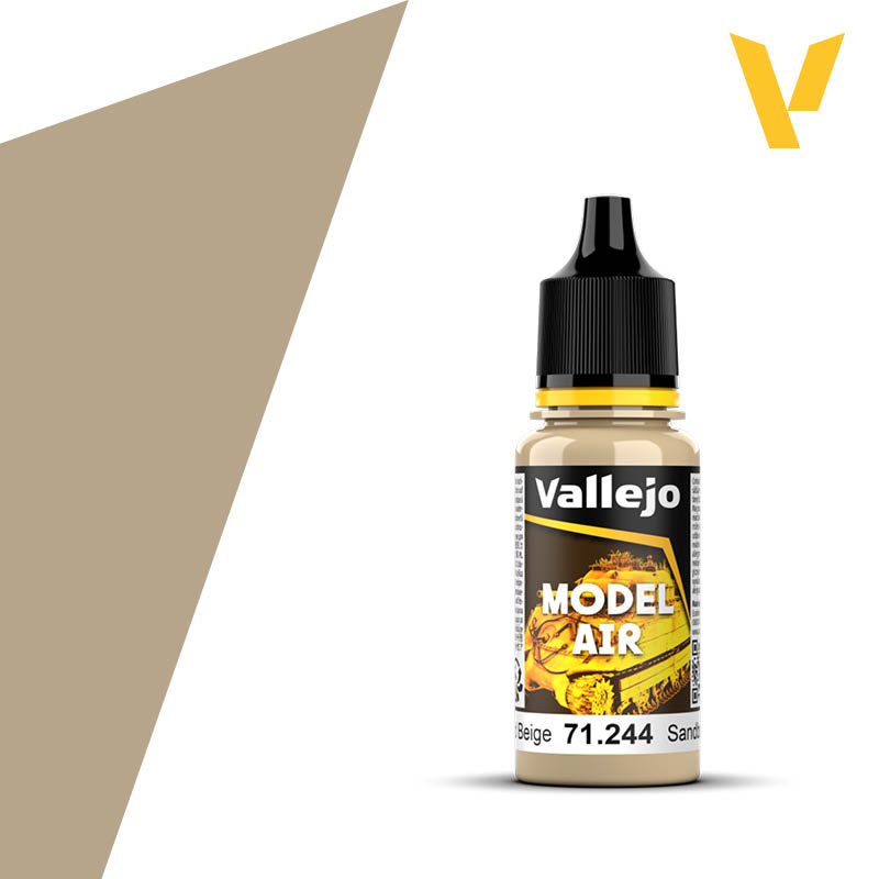 Vallejo Model Air Color 17ml Sand Beige
