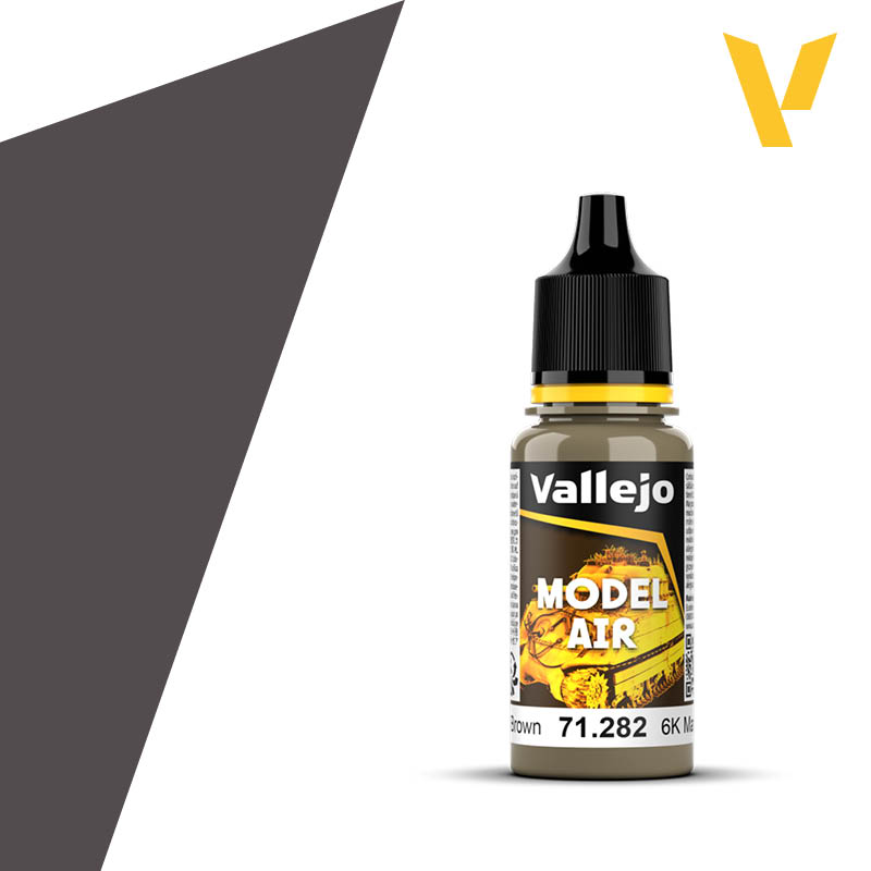 Vallejo Model Air Color 17ml 6K Russian Brown