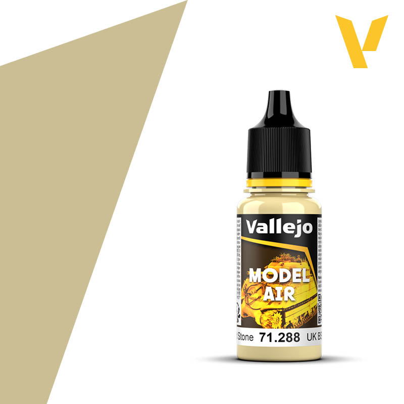 Vallejo Model Air Color 17ml Uk BSC 64 Portland Stone