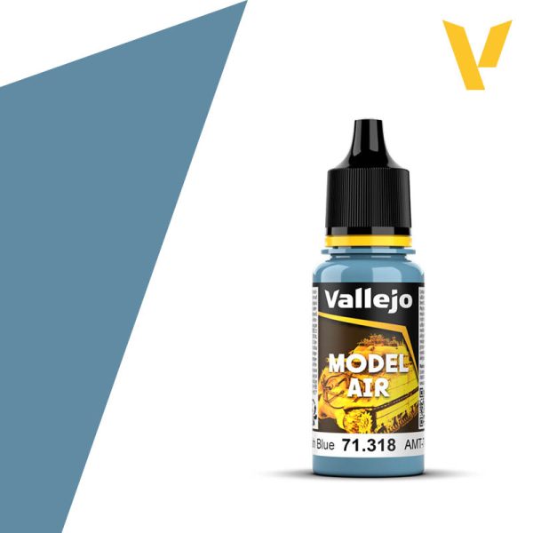 Vallejo Model Air Color 17ml AMT-7 Greyish Blue