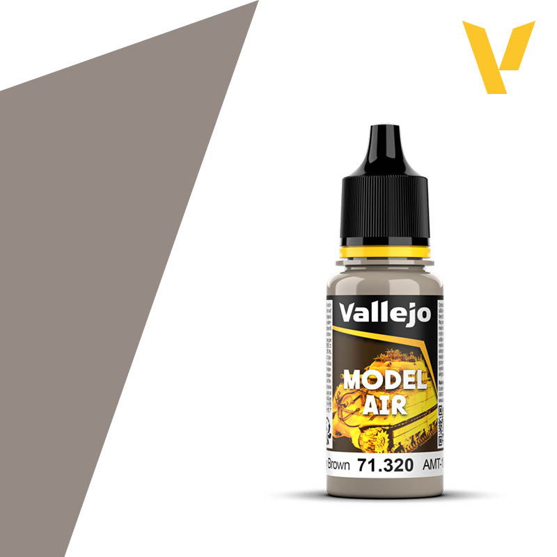 Vallejo Model Air Color 17ml AMT-1 Light Grey Brown