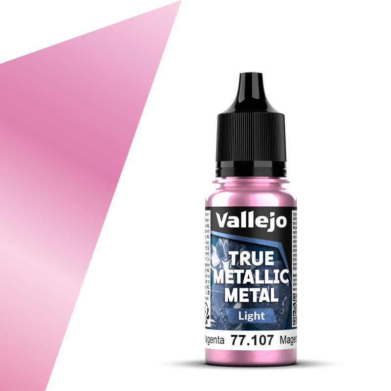 Vallejo True Metallic Metal Light 18ml Crimson Magenta