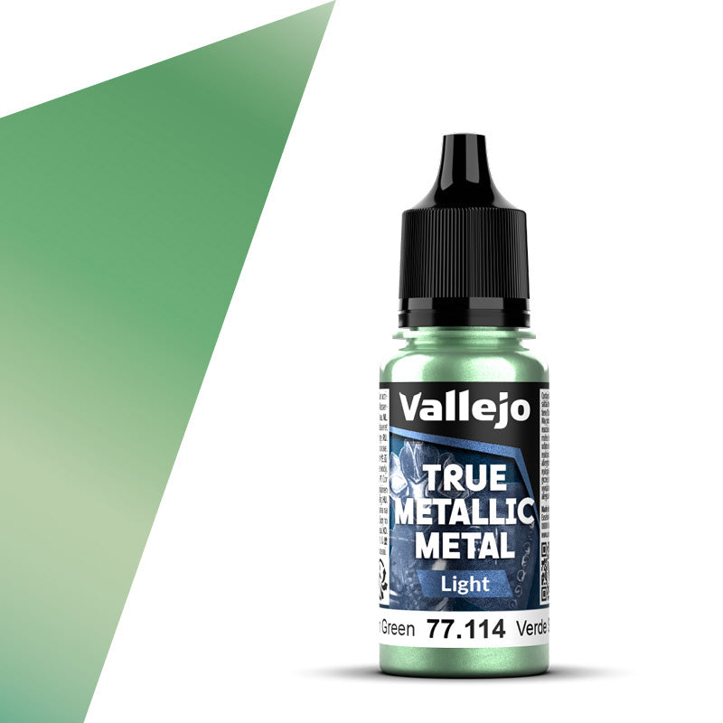 Vallejo True Metallic Metal Light 18ml Dusken Green