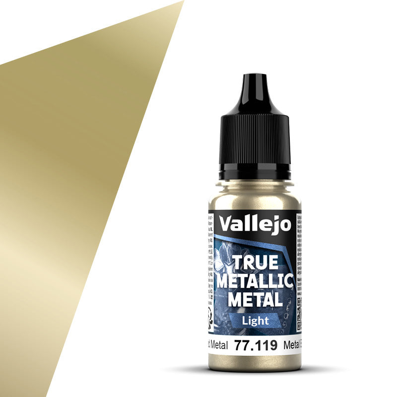 Vallejo True Metallic Metal Light 18ml Aged Metal