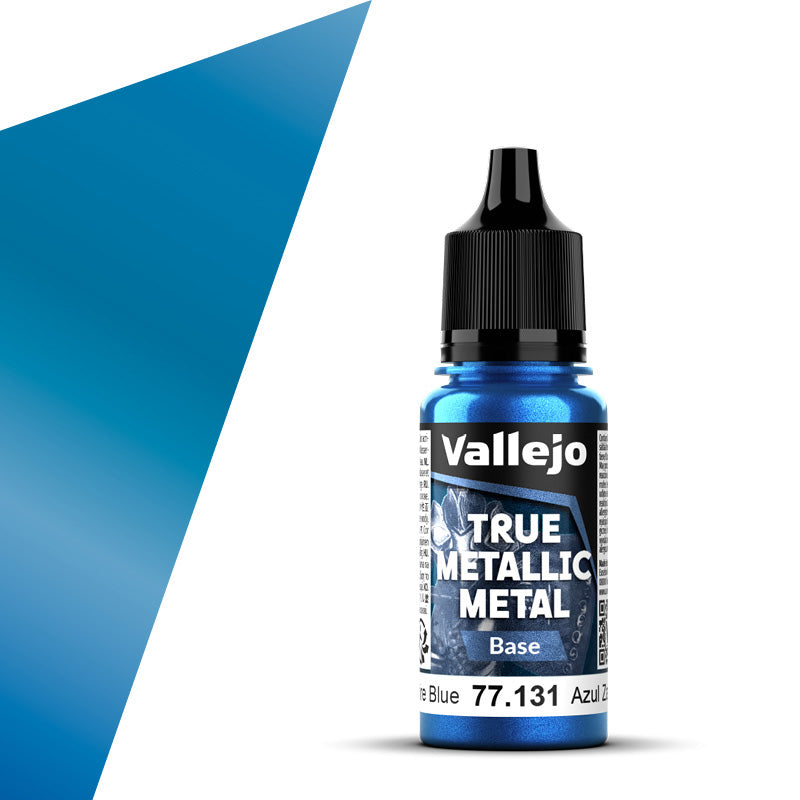 Vallejo True Metallic Metal Base 18ml Sapphire Blue