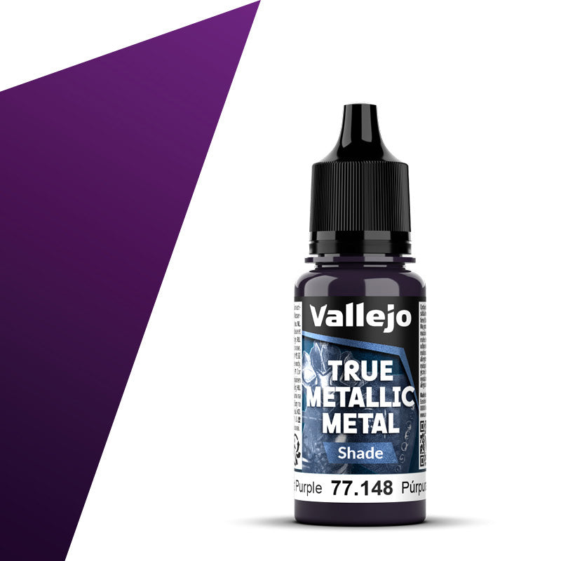 Vallejo True Metallic Metal Shade 18ml Amethyst Purple