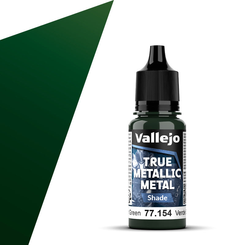 Vallejo True Metallic Metal Shade 18ml Dusken Green