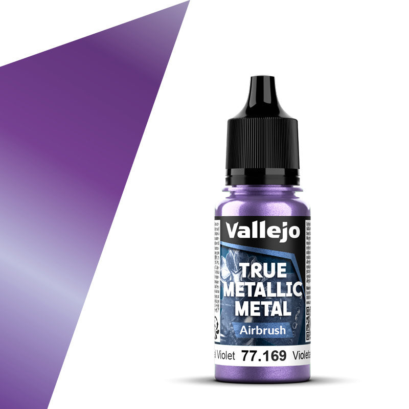 Vallejo True Metallic Metal Airbrush 18ml Celestial Violet