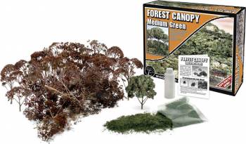 WOODLAND SCENICS F1661 Forest Canopy Medium Green