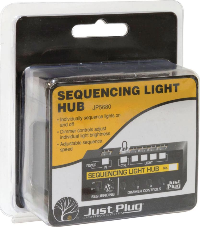 WOODLAND SCENICS Just Plug Sequencing Light Hub