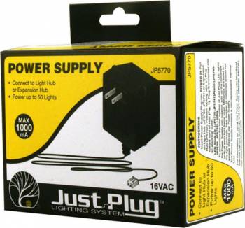 WOODLAND SCENICS Power Supply Just Plug 24V DC