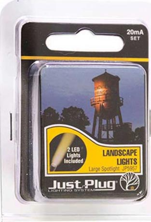WOODLAND SCENICS Just Plug Large Spotlights