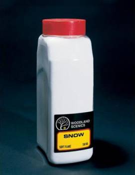 WOODLAND SCENICS Soft Flake Snow Shake 32oz