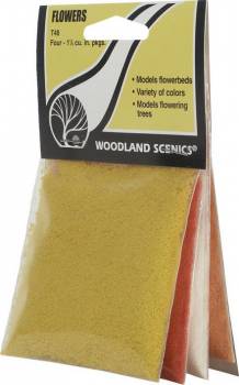 WOODLAND SCENICS Turf - Flowers (4 colors)