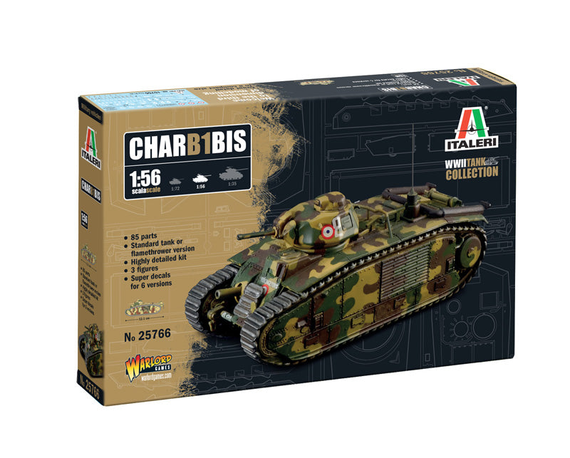 Italeri 1/56 Char B1 Bis