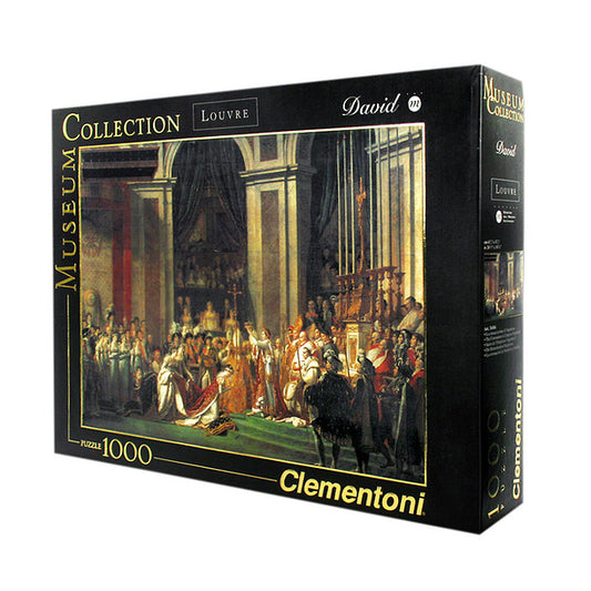 CLEMENTONI 1000pc - THE CONSECRATION OF EMPEROR NAPOLEON