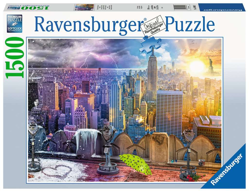 RAVENSBURGER 1500PC - SEASONS OF NEW YORK