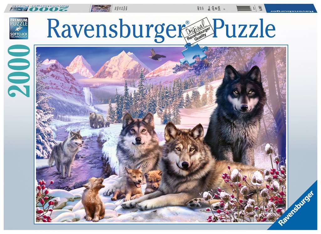 RAVENSBURGER 2000PC - WINTER WOLVES