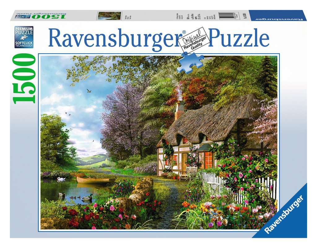 RAVENSBURGER 1500PC - COUNTRY COTTAGE