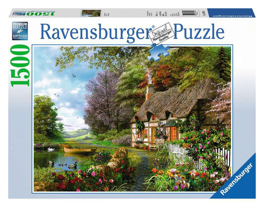 120007005 - RAVENSBURGER 1500PC - COUNTRY COTTAGE
