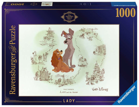 RAVENSBURGER 1000PC - DISNEY VAULT: LADY