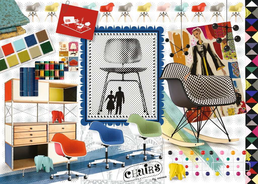 RAVENSBURGER 1000PC - EAMES DESIGN SPECTRUM