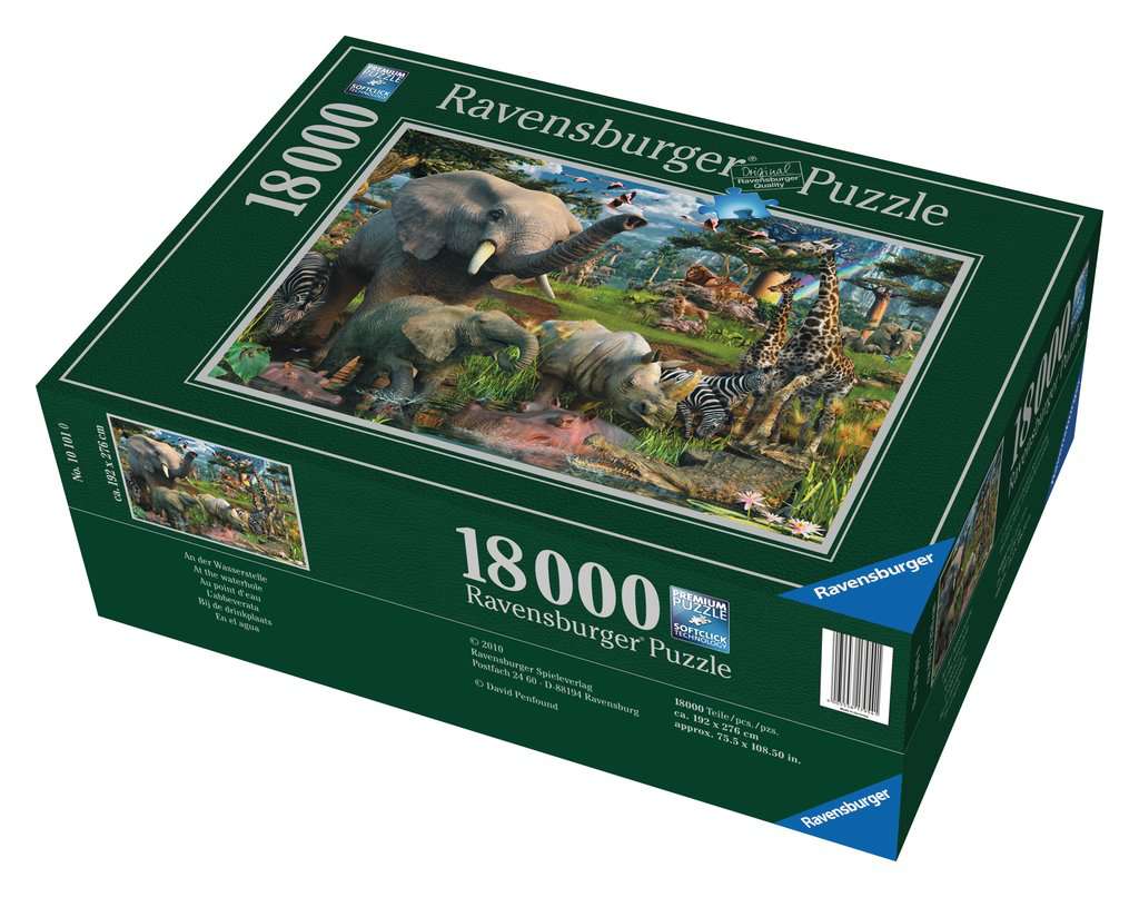 RAVENSBURGER 18000PC - AT THE WATERHOLE