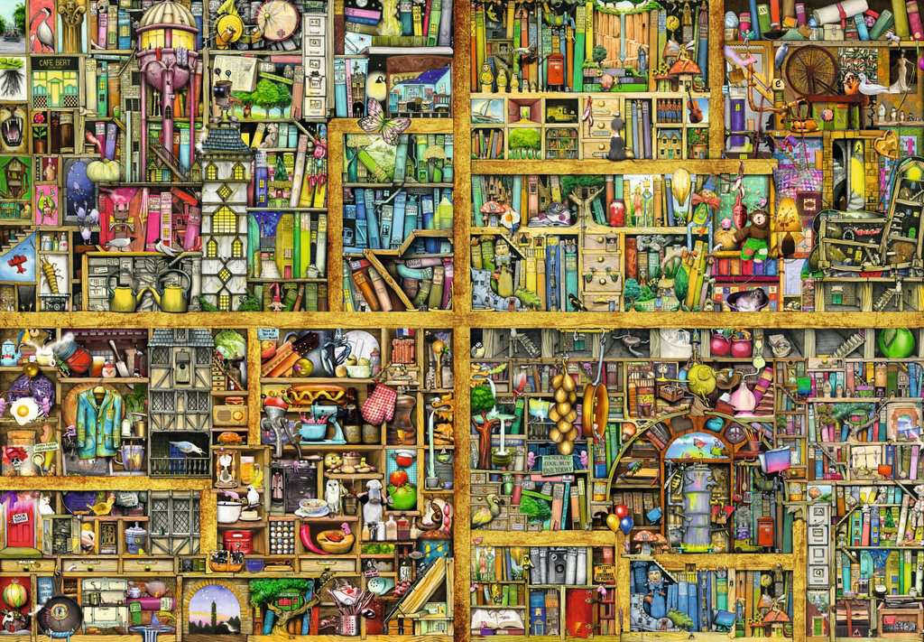 RAVENSBURGER 18000PC - MAGICAL BOOKCASE