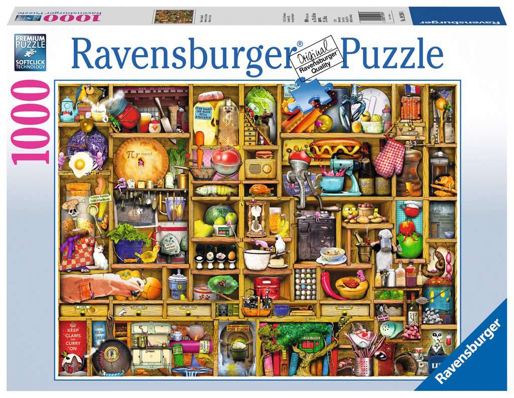 RAVENSBURGER 1000PC - KITCHEN CUPBOARD