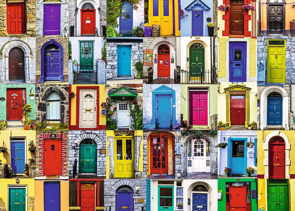 RAVENSBURGER 1000PC - DOORS OF THE WORLD
