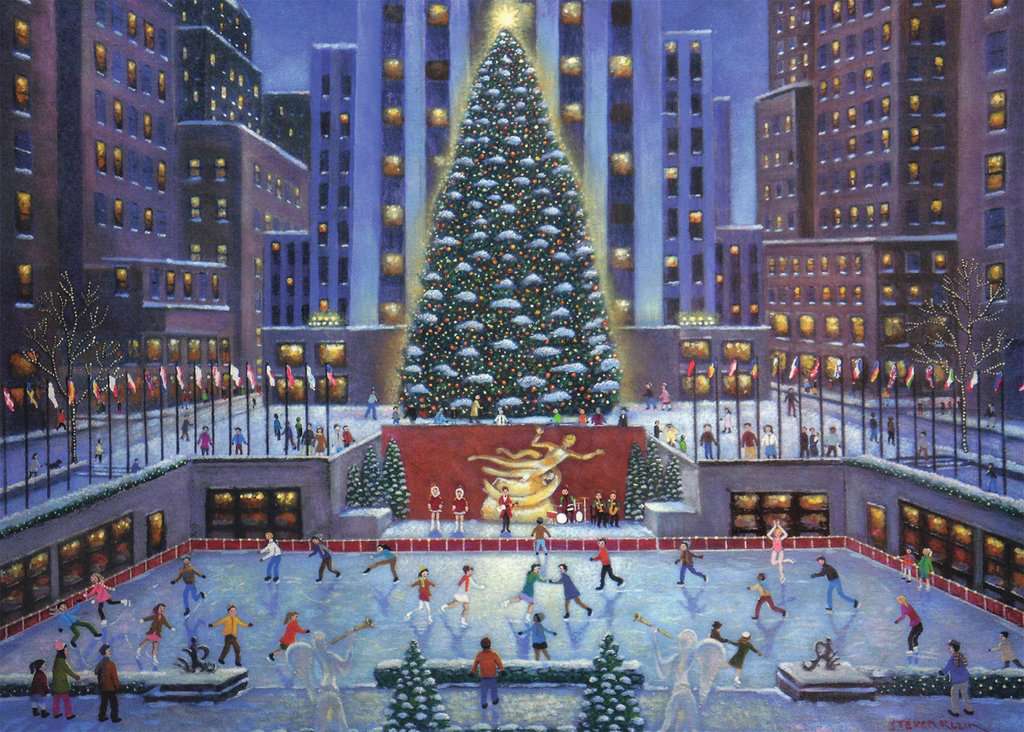 195633 - RAVENSBURGER 1000PC - NYC CHRISTMAS