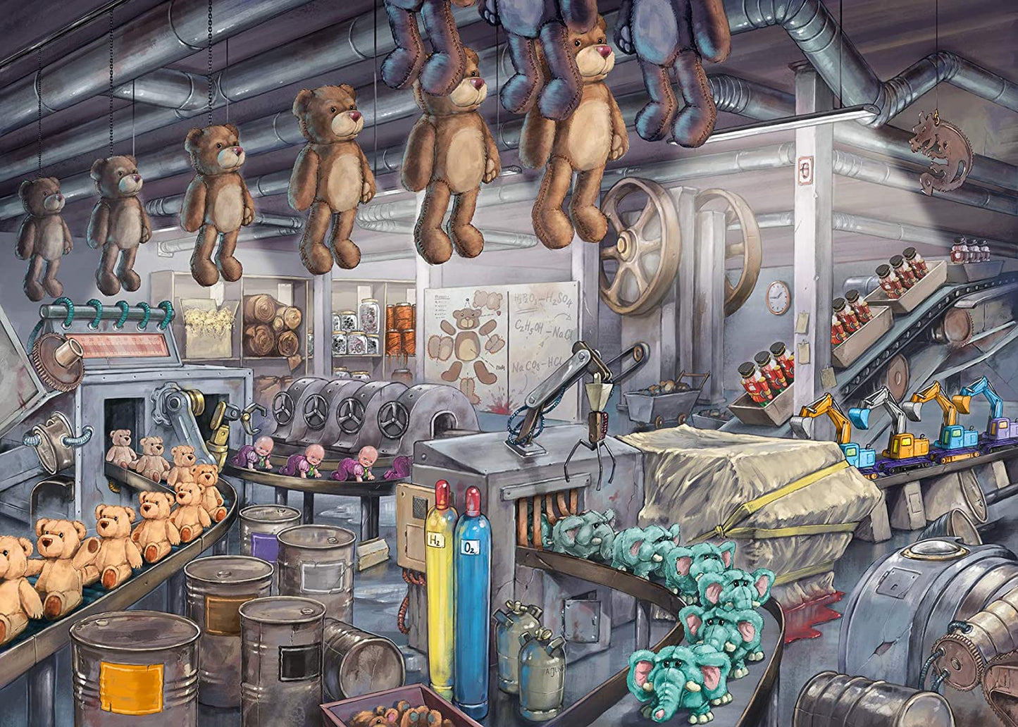 RAVENSBURGER 368PC - ESCAPE SERIES: THE TOY FACTORY