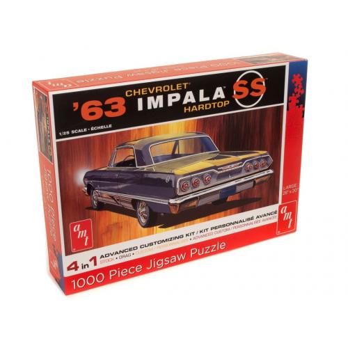 AMT 1000PC - 1963  CHEVY IMPALA SS HARDTOP